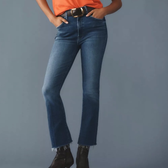 MOTHER The Hustler High-Rise Ankle Jeans - Picture 1 of 7